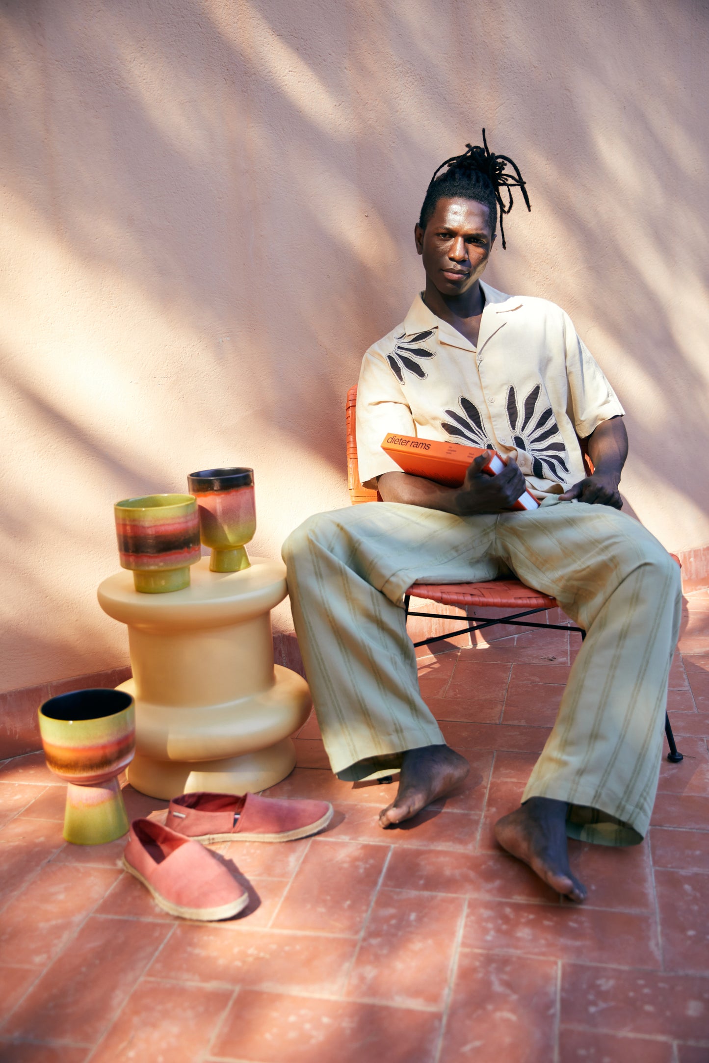 Macetero Retro "Verde Lima"