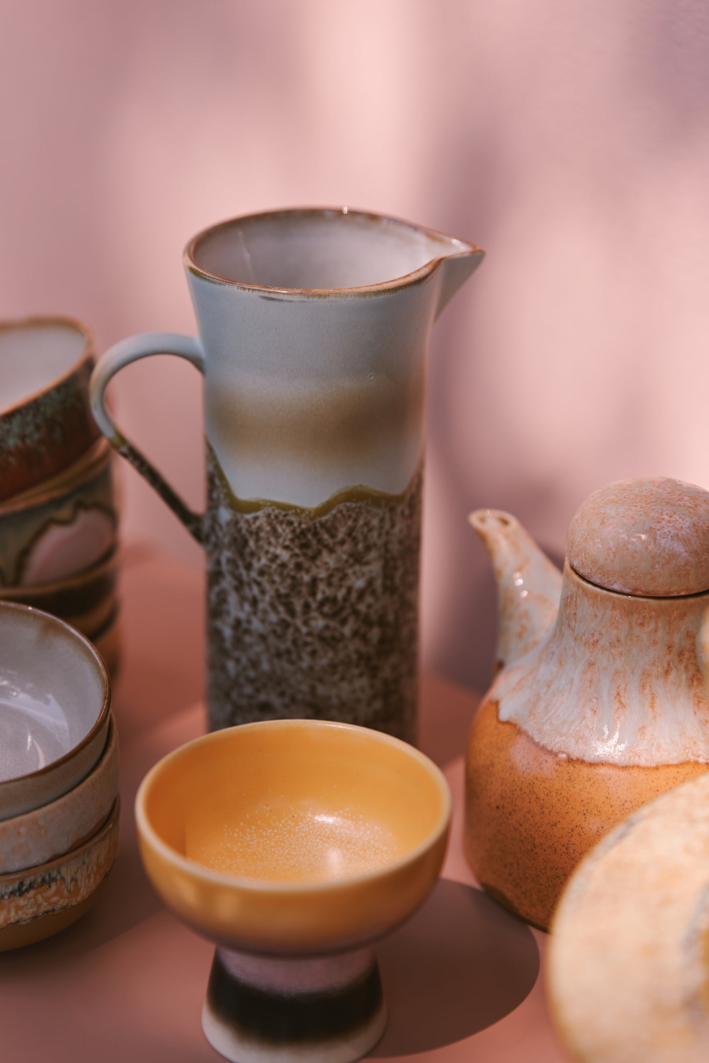 70s ceramics: Jarra, "Shell"