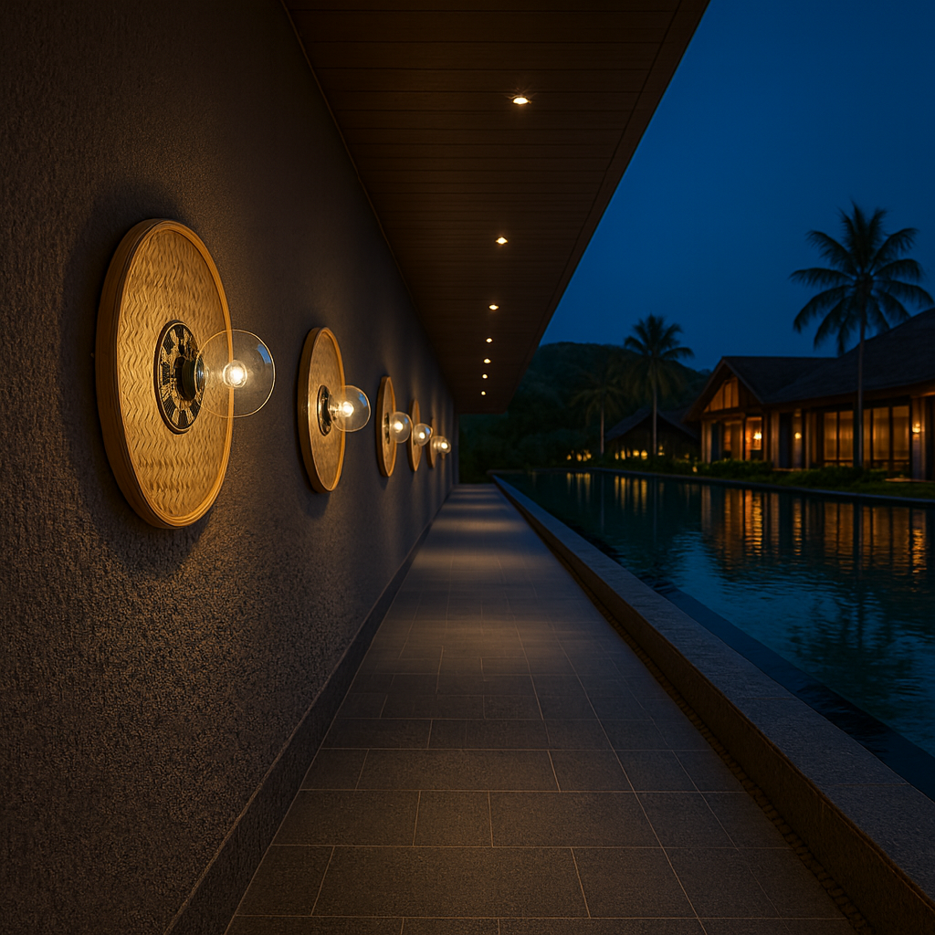 Apliqué circular de Vietnam Udon