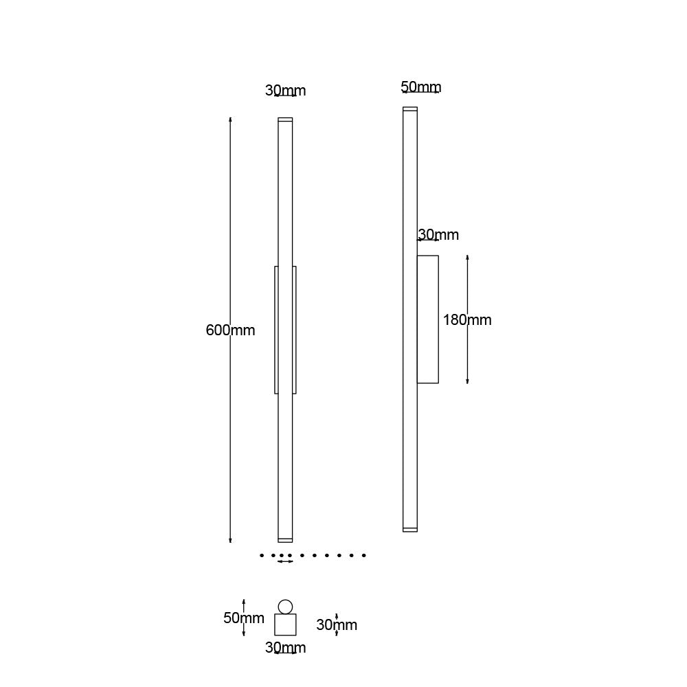 Apliqué de aluminio color dorado Delft
