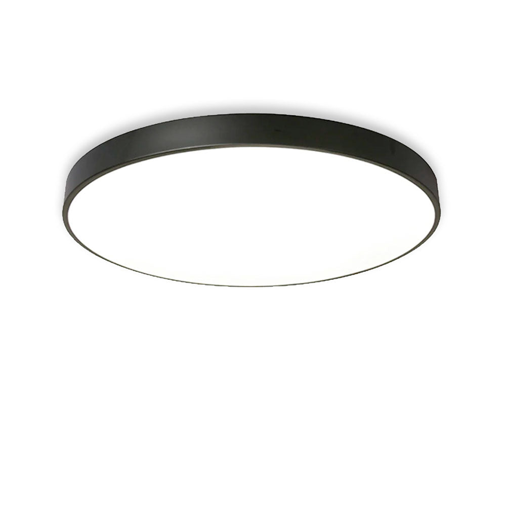 Plafón circular negro Aura
