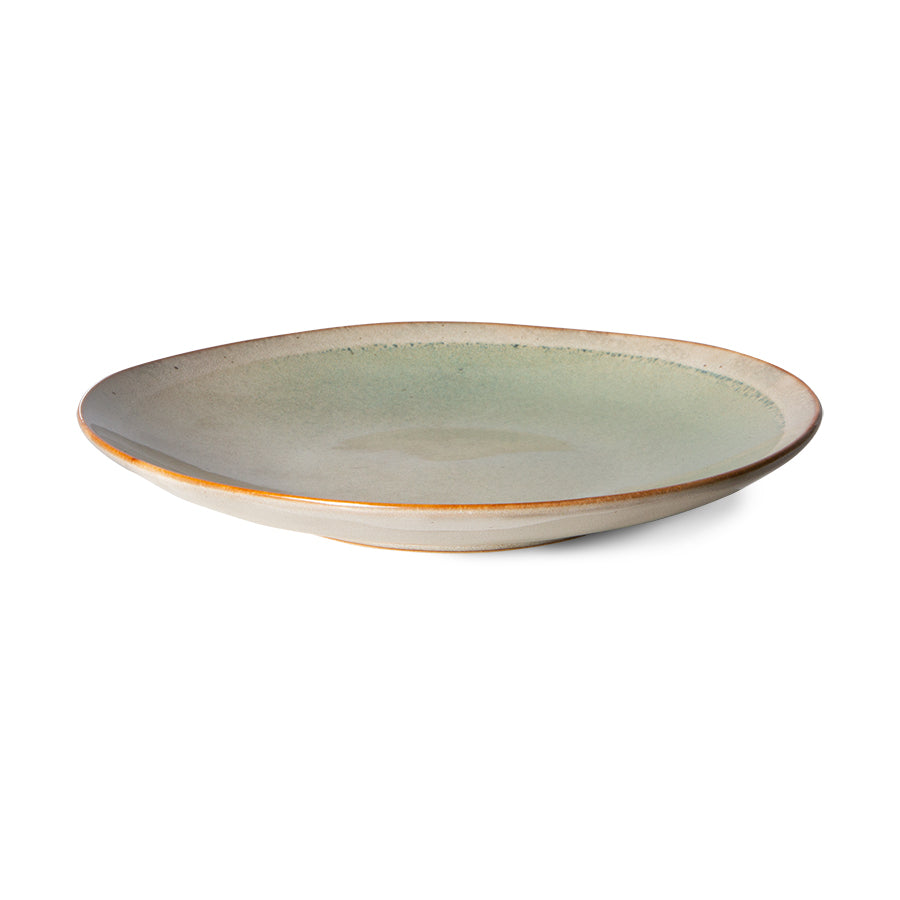 70s ceramics: Set de platos "Mist" (juego de 2 unidades)