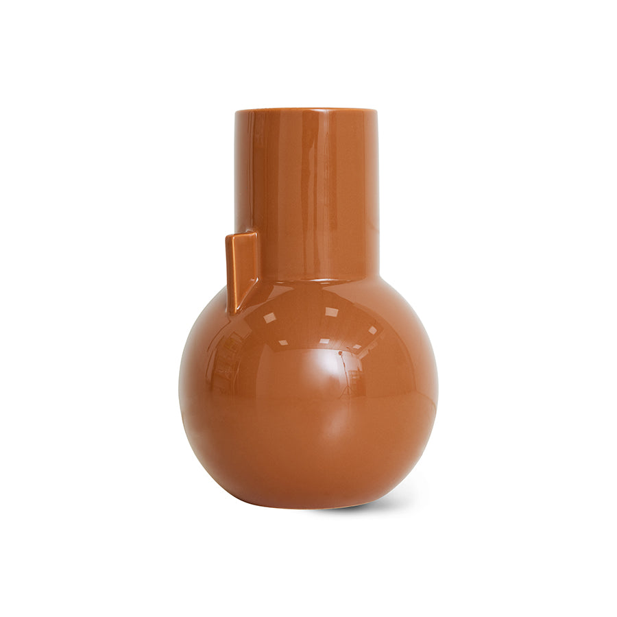 Jarrón de cerámica "Caramel" S