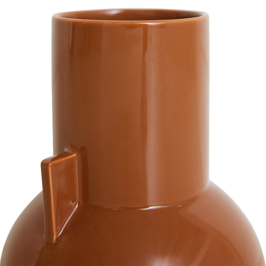 Jarrón de cerámica "Caramel" S