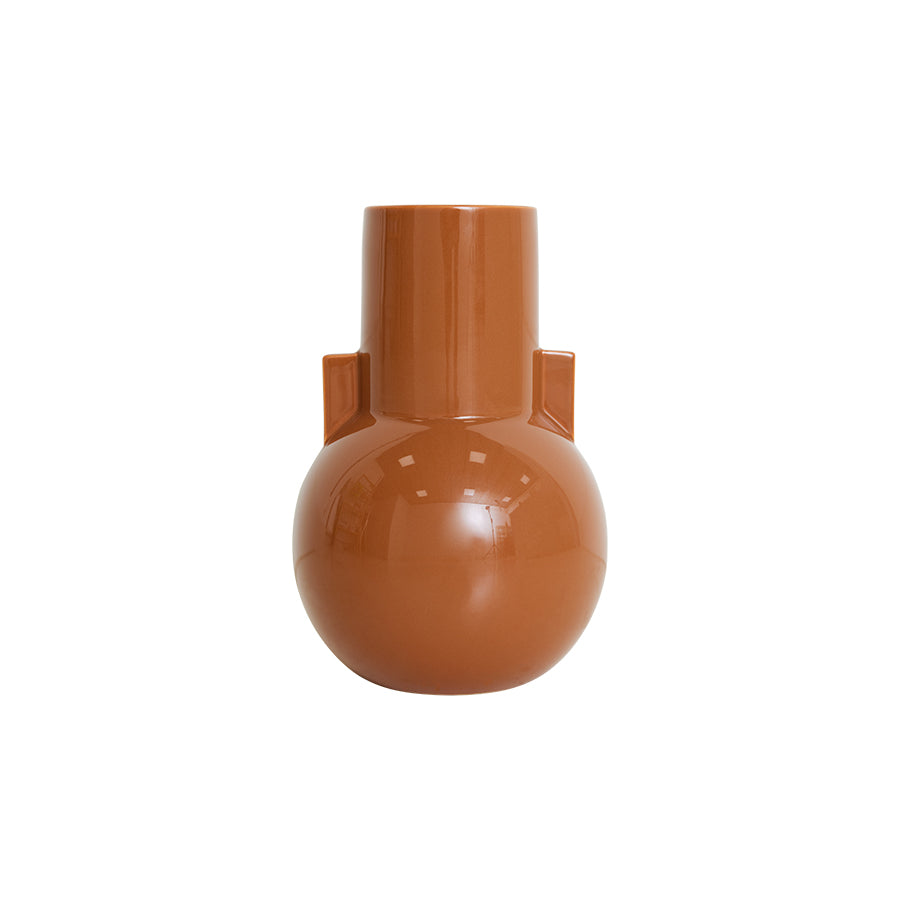 Jarrón de cerámica "Caramel" S