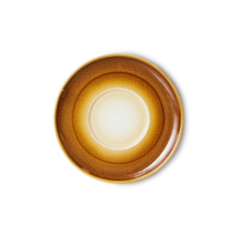 70s ceramics: Set de platos "Big Sur" (juego de 4 unidades)