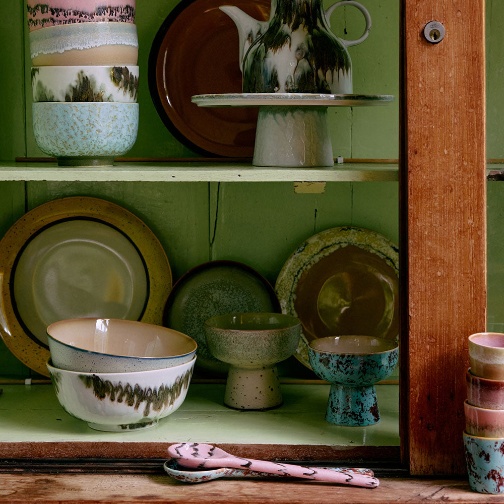 70´s ceramics, - Set de 2 Cucharas - Burbujas