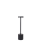 Lámpara de mesa inalámbrica negra Disk