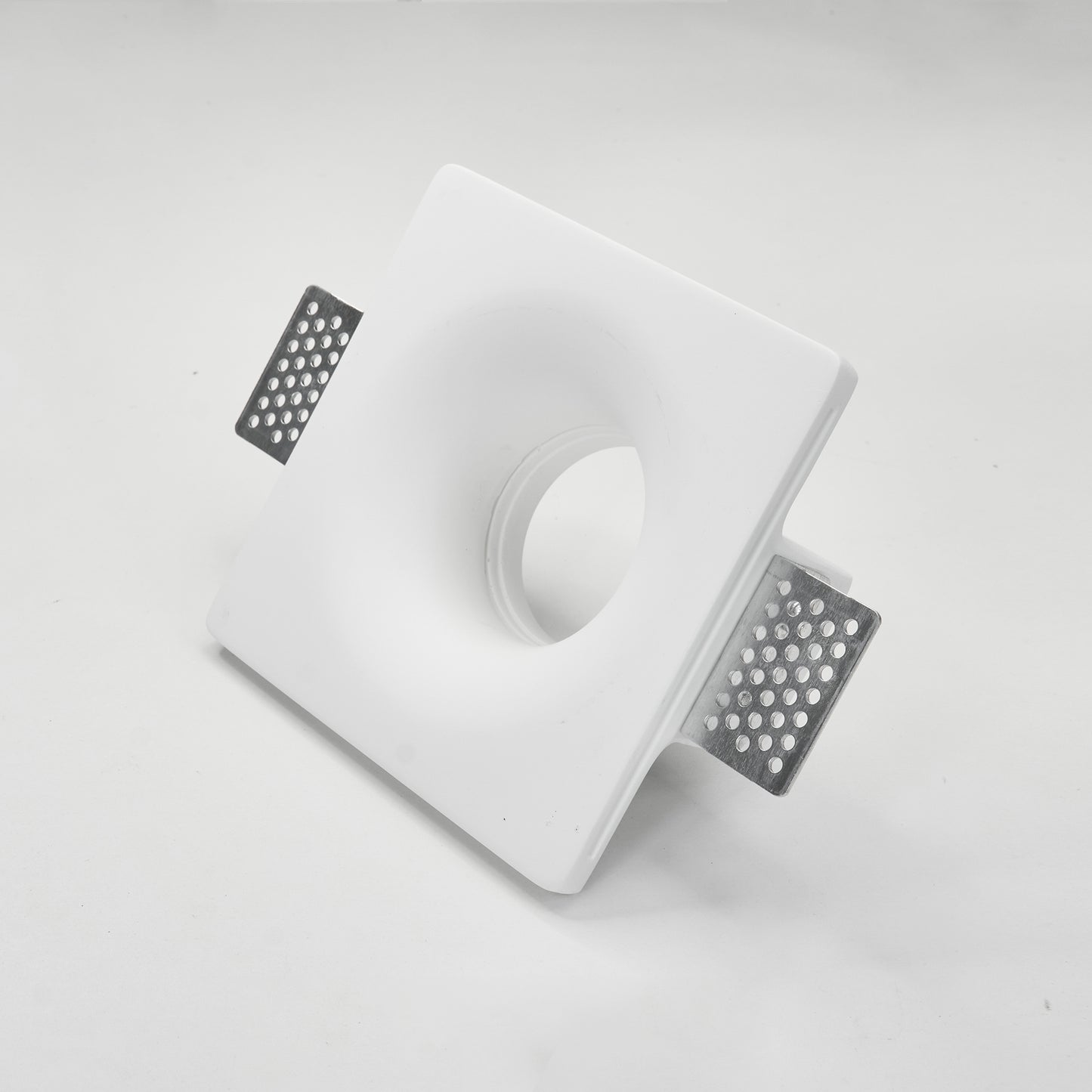 Foco embutido cerámico Blanco Vic
