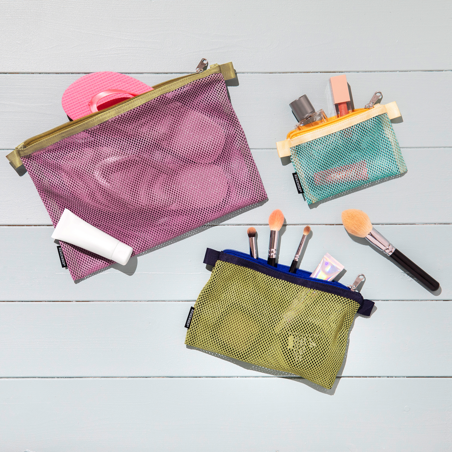 Conjunto de bolsas de malla 'Jordy' (Set de 3 unidades)