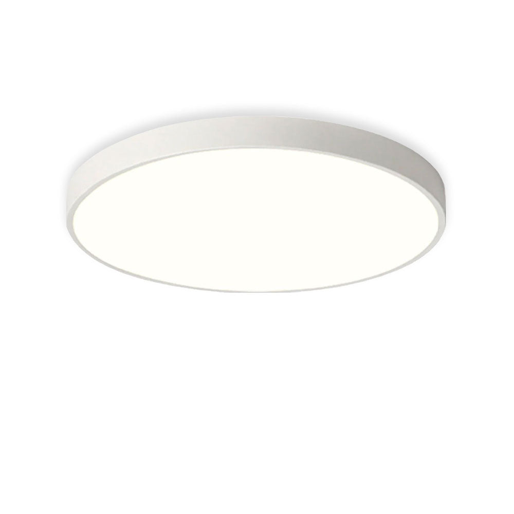 Plafón circular blanco Aura