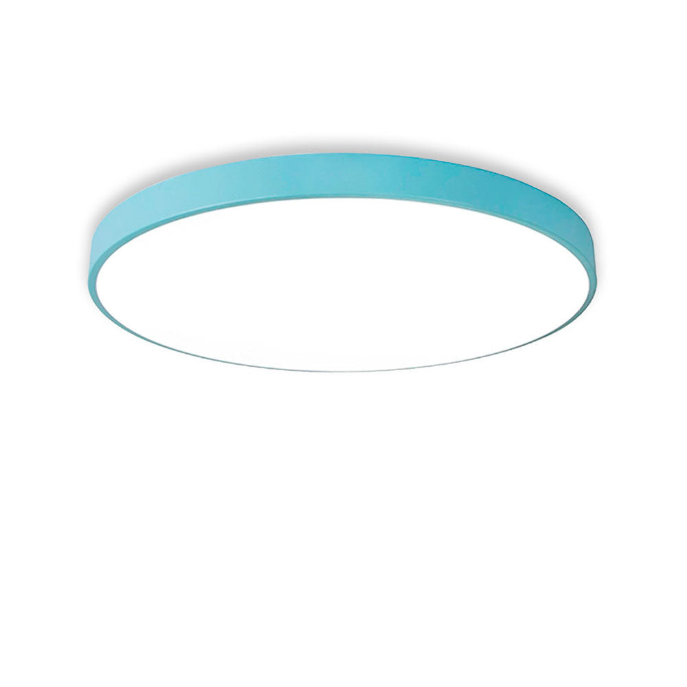 Plafón circular celeste Aura