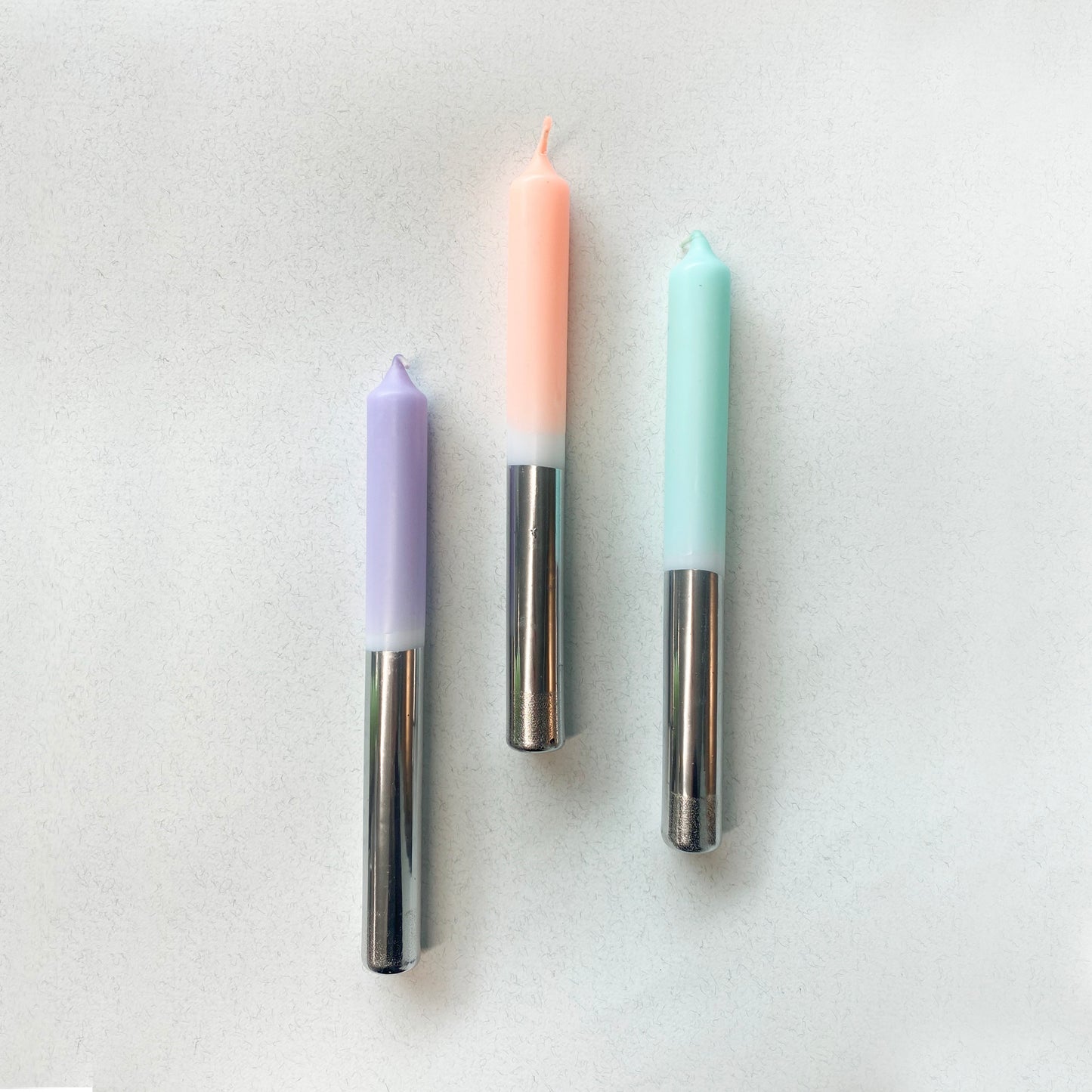 Set de 3 velas Dip Dye Pop Mix 1