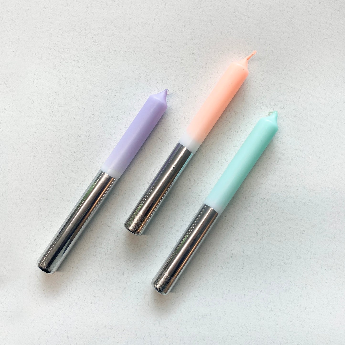 Set de 3 velas Dip Dye Pop Mix 1
