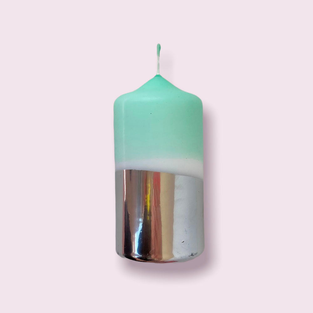 Vela Dip Dye Neon menta