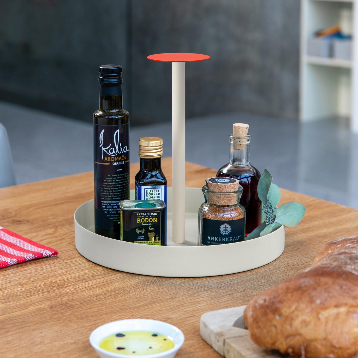 Bandeja de Almacenamiento "Nara" Coral