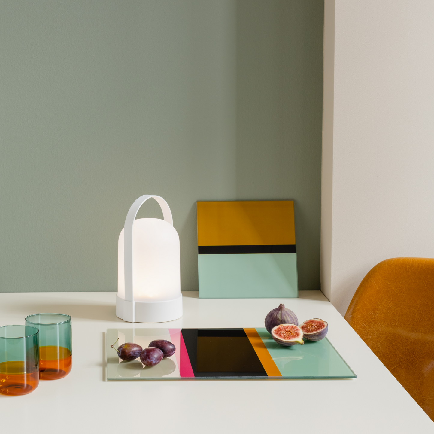 Plato de cristal pequeño para cocina Nº11