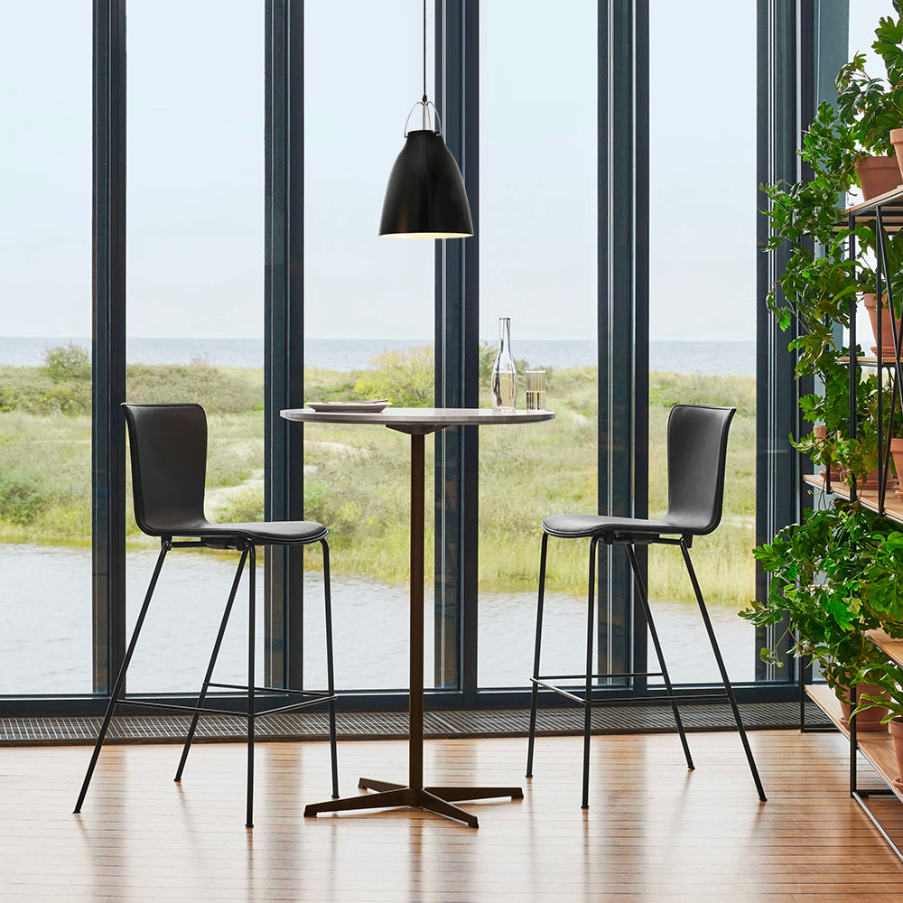 Lámpara colgante metálica negra X1