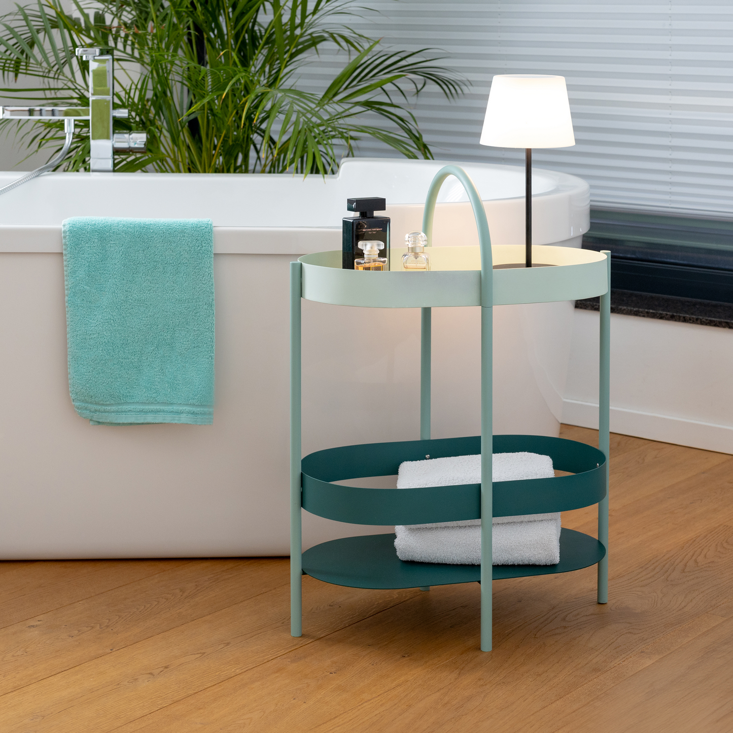 Mesa lateral Barbara 'verde'