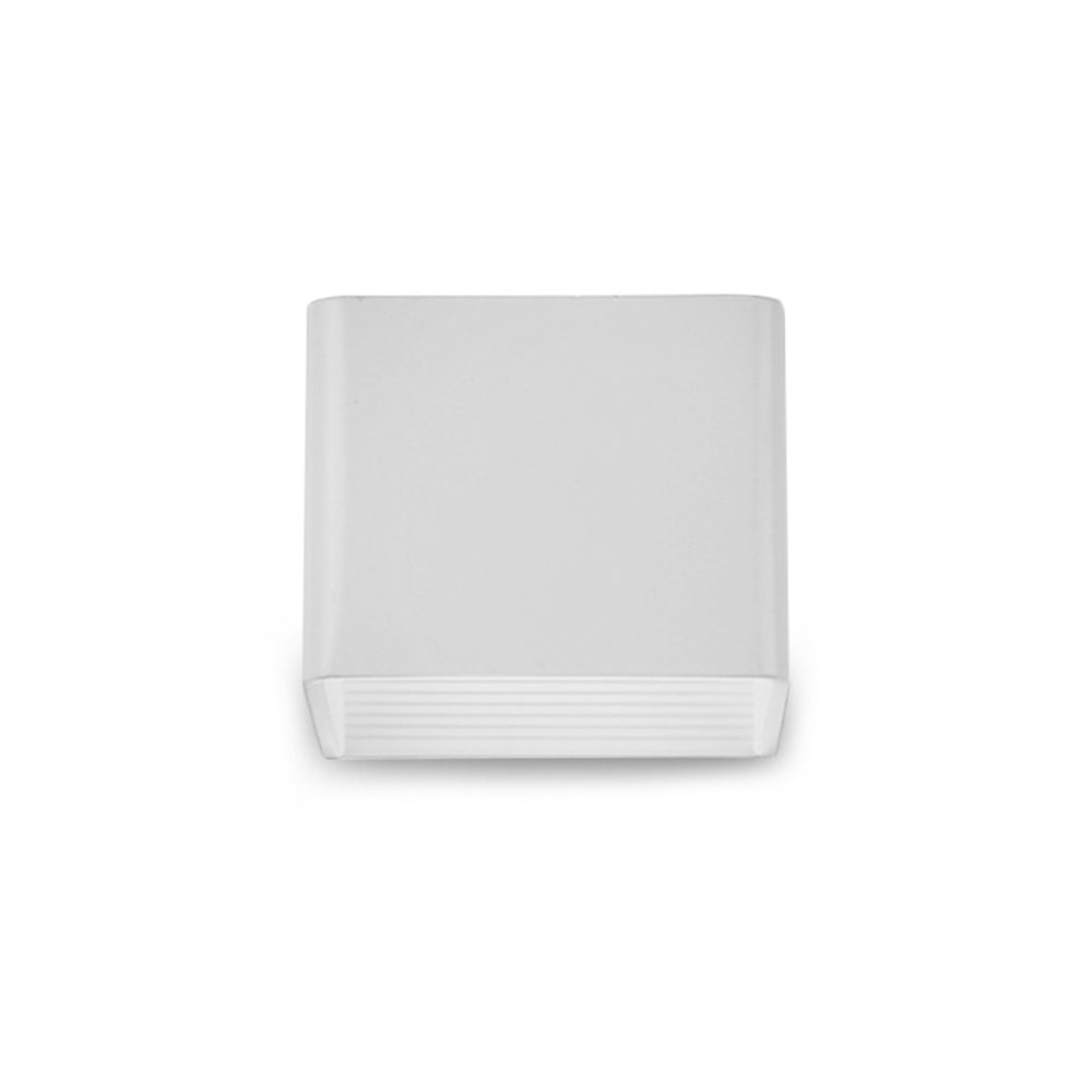 Apliqué metálico blanco Yako Square