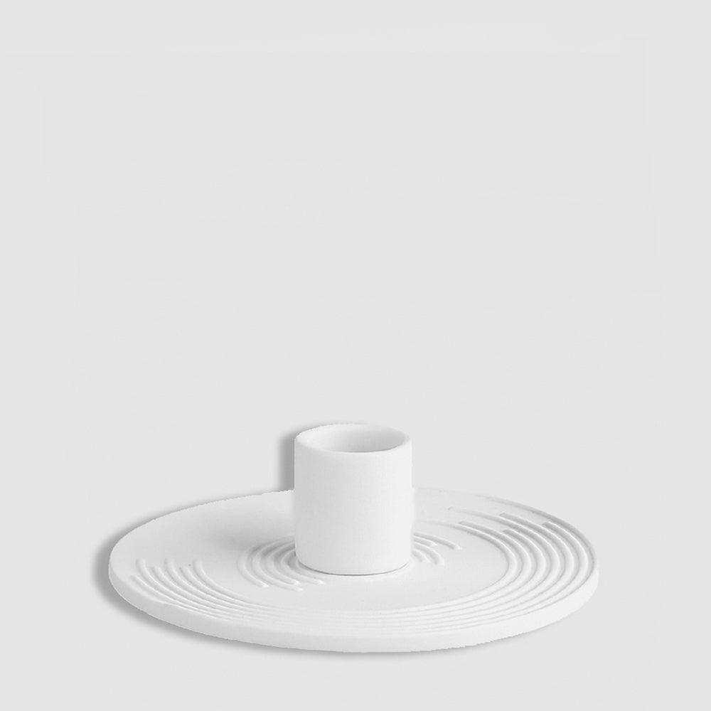 Candelabro cerámica blanco GY-242