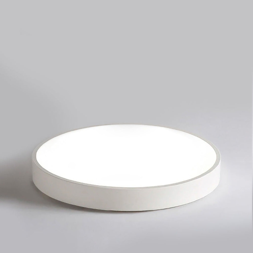 Plafón circular blanco Aura