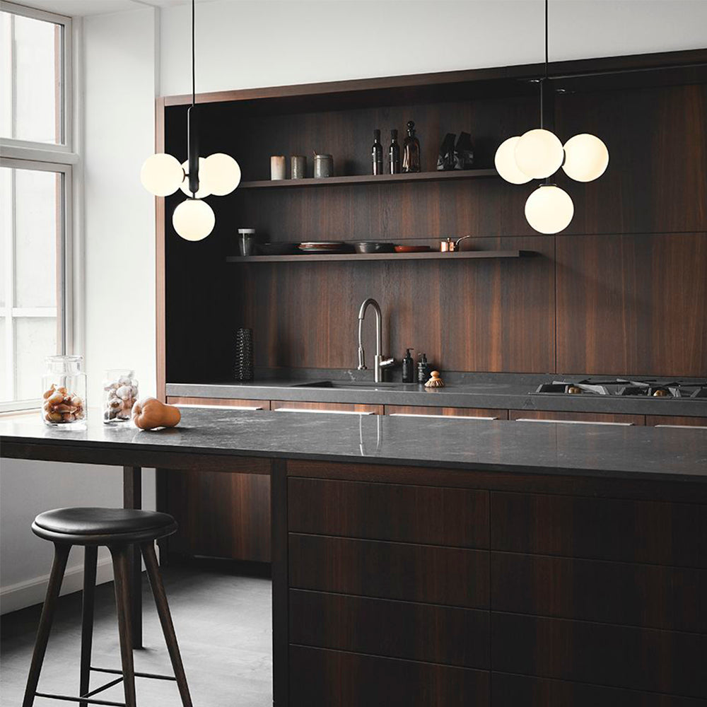 Lámpara colgante de vidrio Loft 4