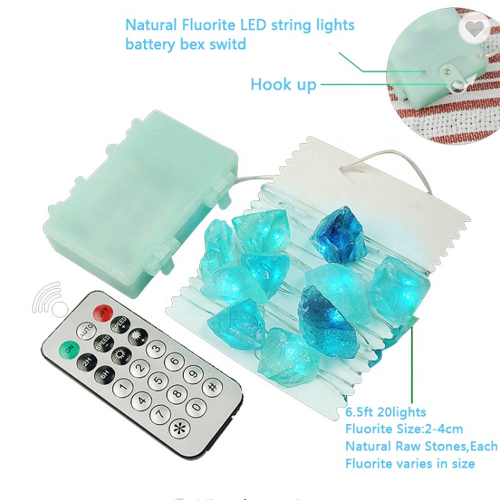 Guirnalda Fluoritas - 2 Metros