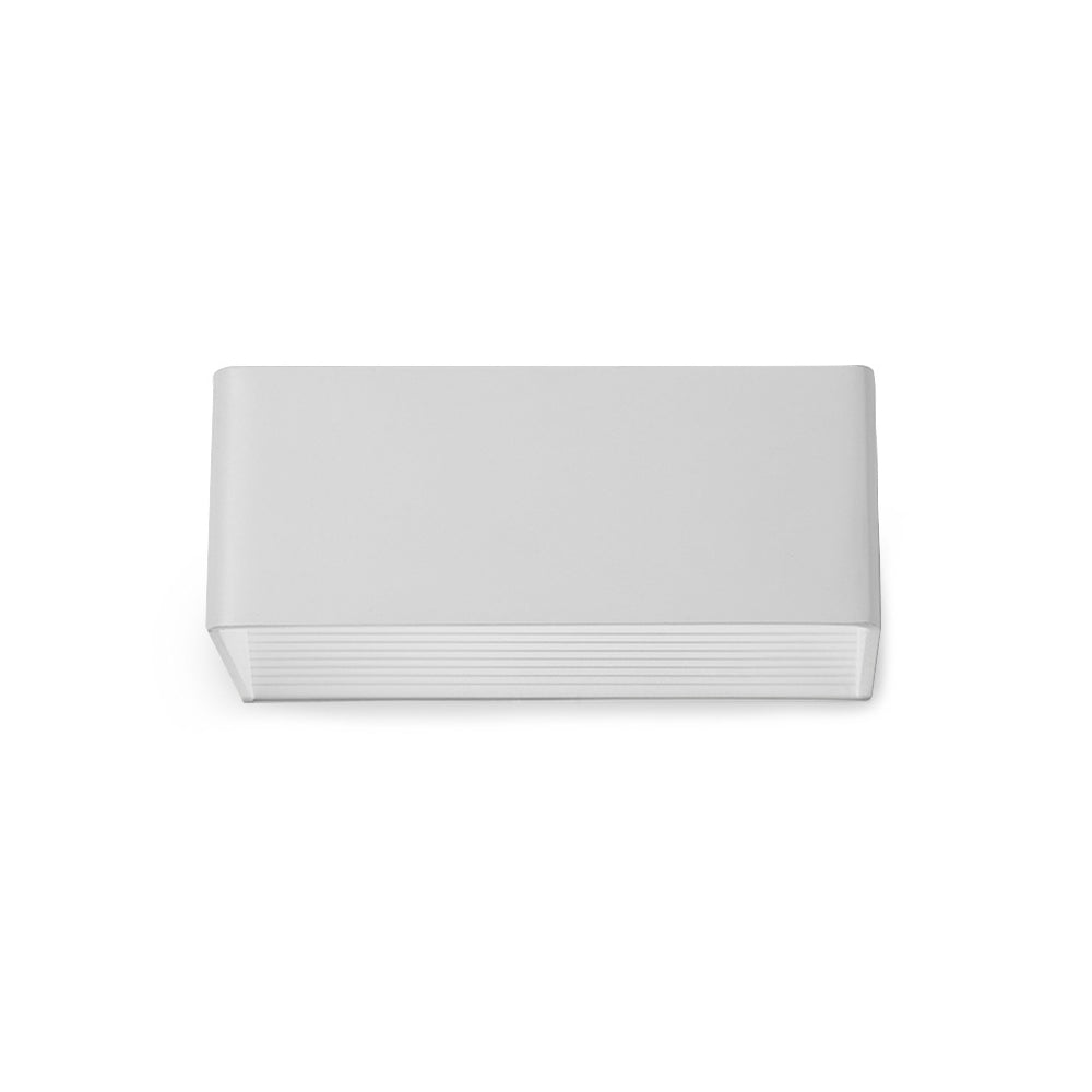 Apliqué metálico blanco Yako Rectangle