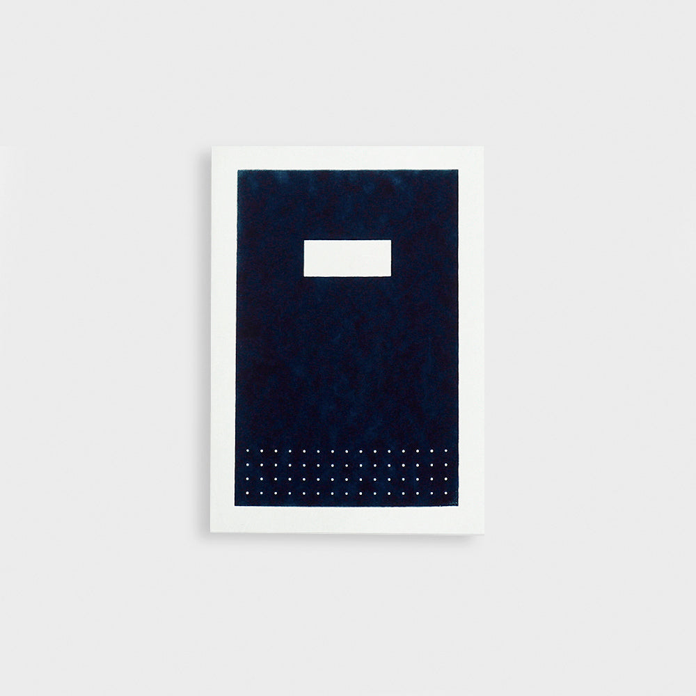 Hanji Book Cabinet Azul Marino