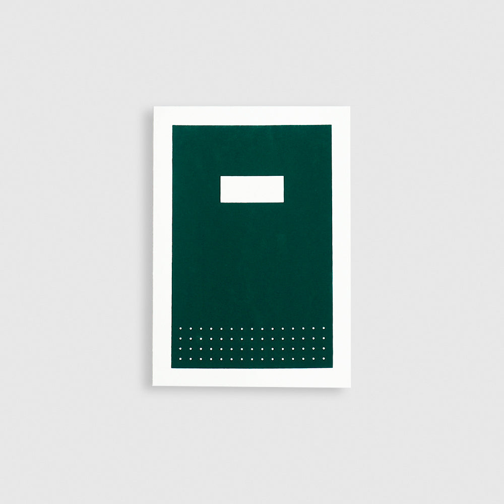 Hanji Book Cabinet Verde Oscuro