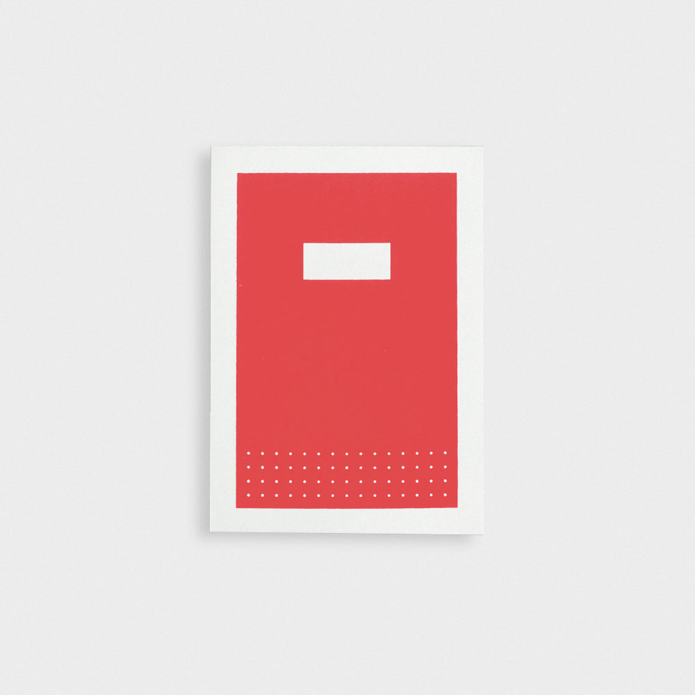 Hanji Book Cabinet Rojo