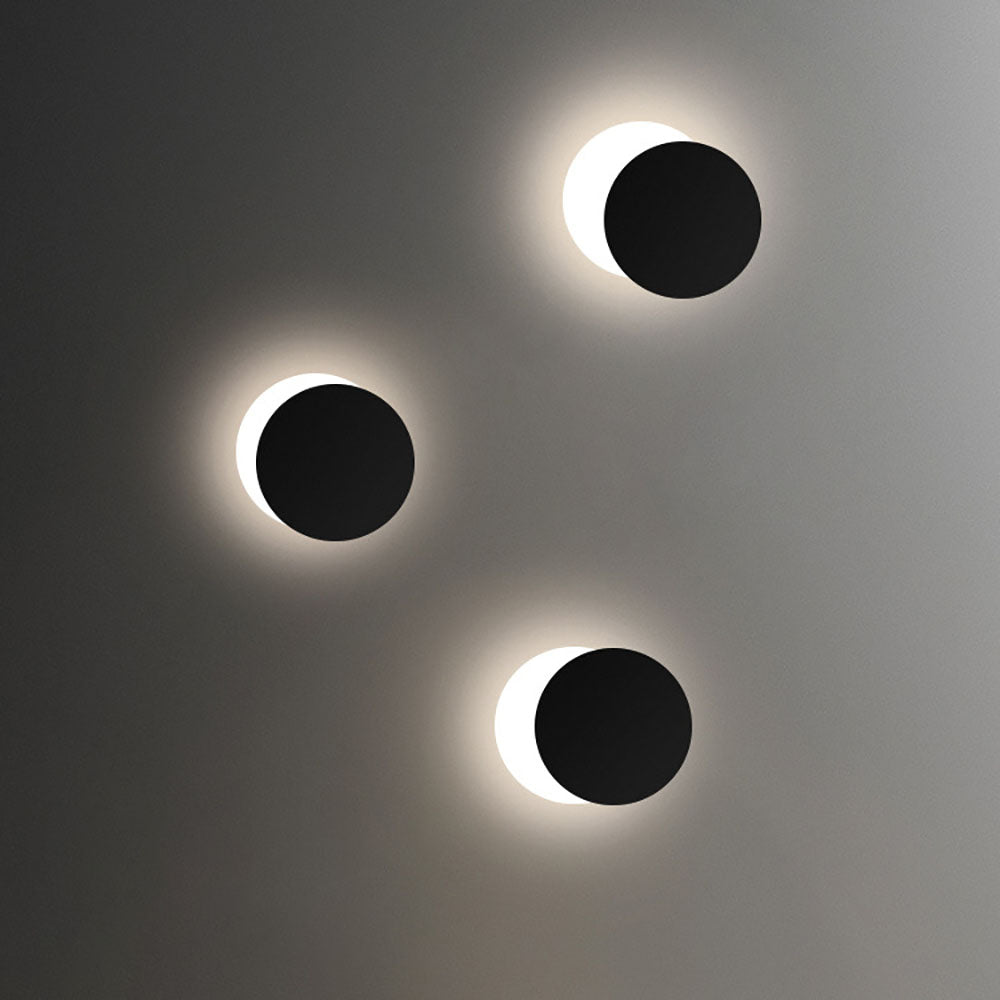 Apliqué metálico negro Eclipse