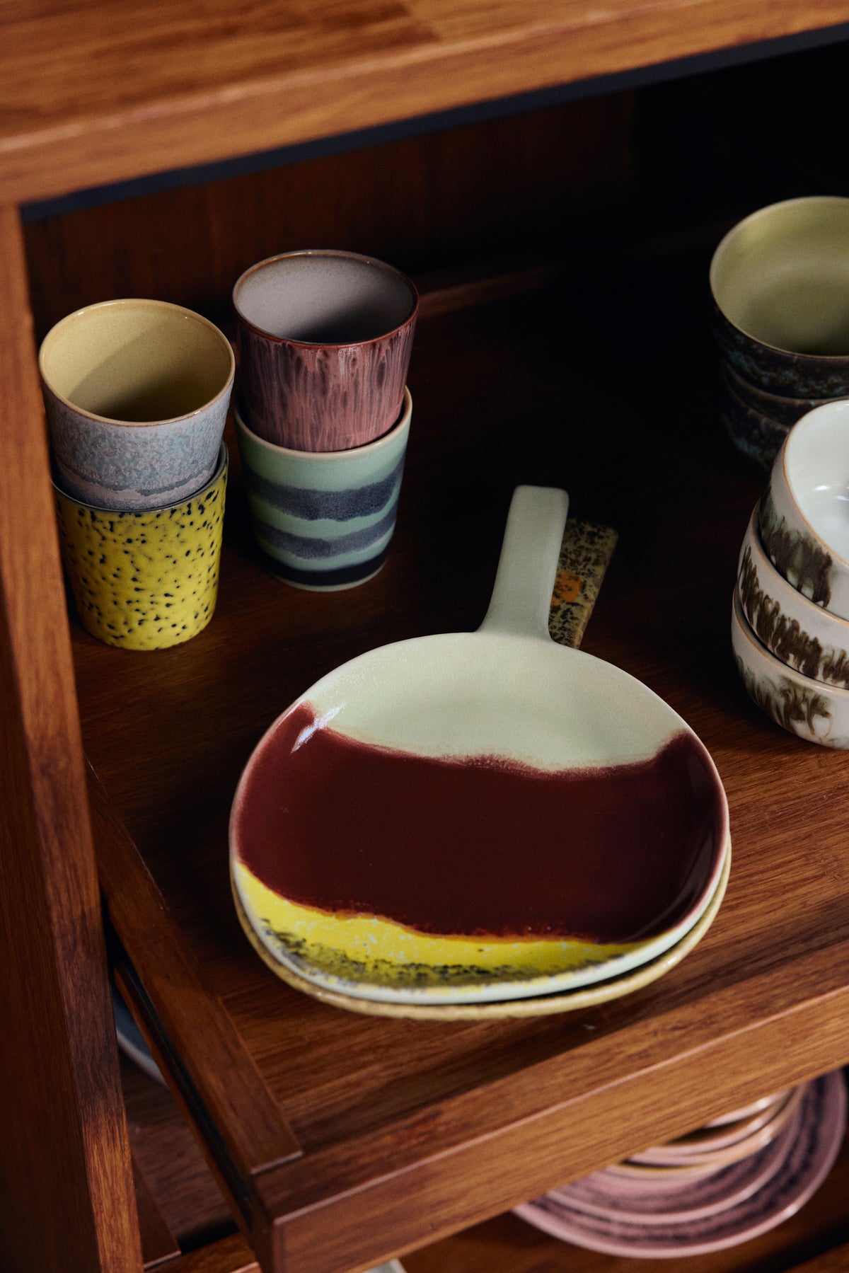 70´s ceramics - Fuente - Cereza