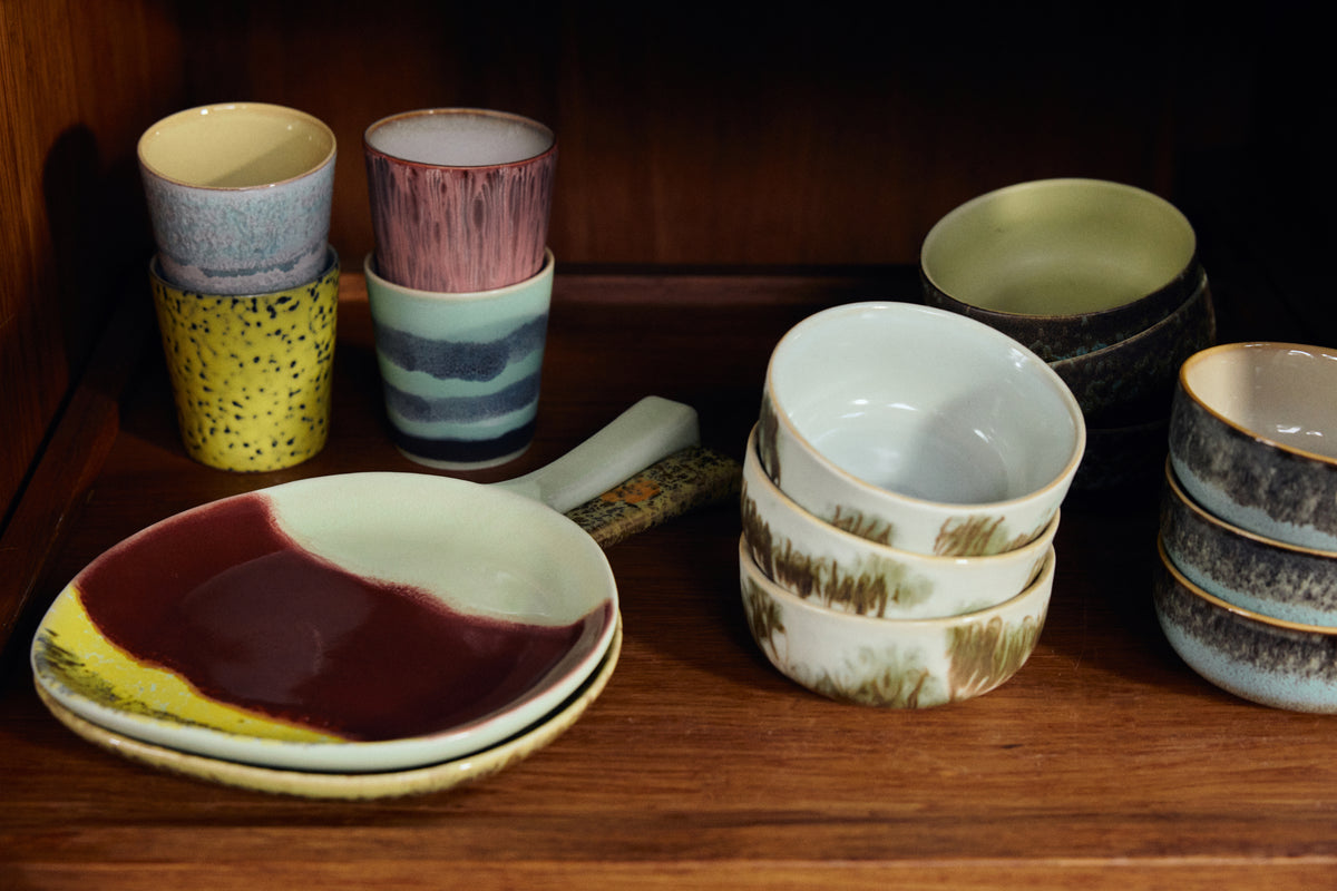 70´s ceramics - Fuente - Cereza