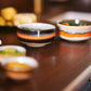 70s ceramics: Set de bowls "Humus" (juego de 4 unidades)