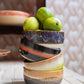 70s ceramics: Set de bowls "Humus" (juego de 4 unidades)