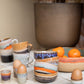70s ceramics: Set de bowls "Crystal" (juego de 4 unidades)