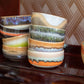 70s ceramics: Set de bowls "Reef" (juego de 4 unidades)