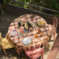 70s ceramics: Set de platos "Paradise" (juego de 2 unidades)