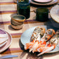 70s ceramics: Set de bowls XS "Marine" (juego de 4 unidades)