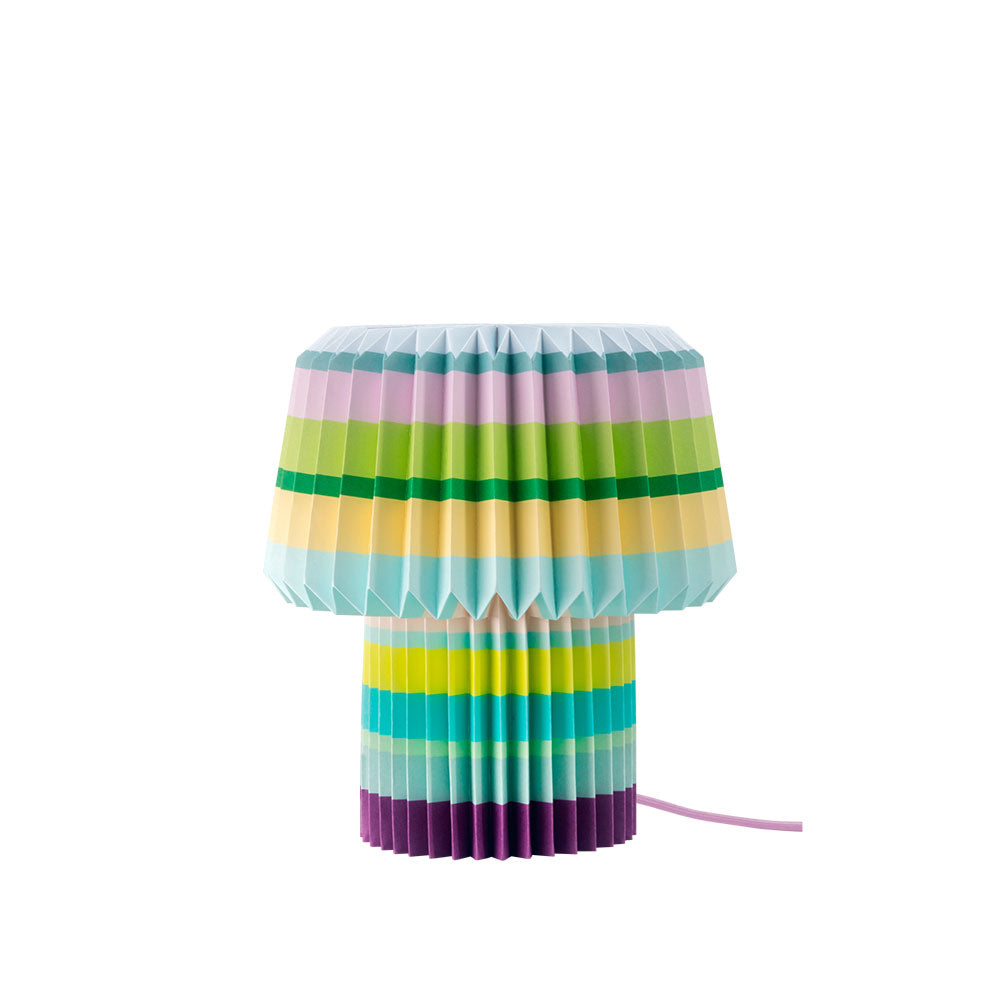 Lámpara de papel Anna 'rayas'