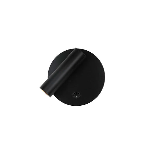 Apliqué de aluminio negro Runda