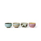 Set de 4 bowl de fideos cerámica 70's - Dada