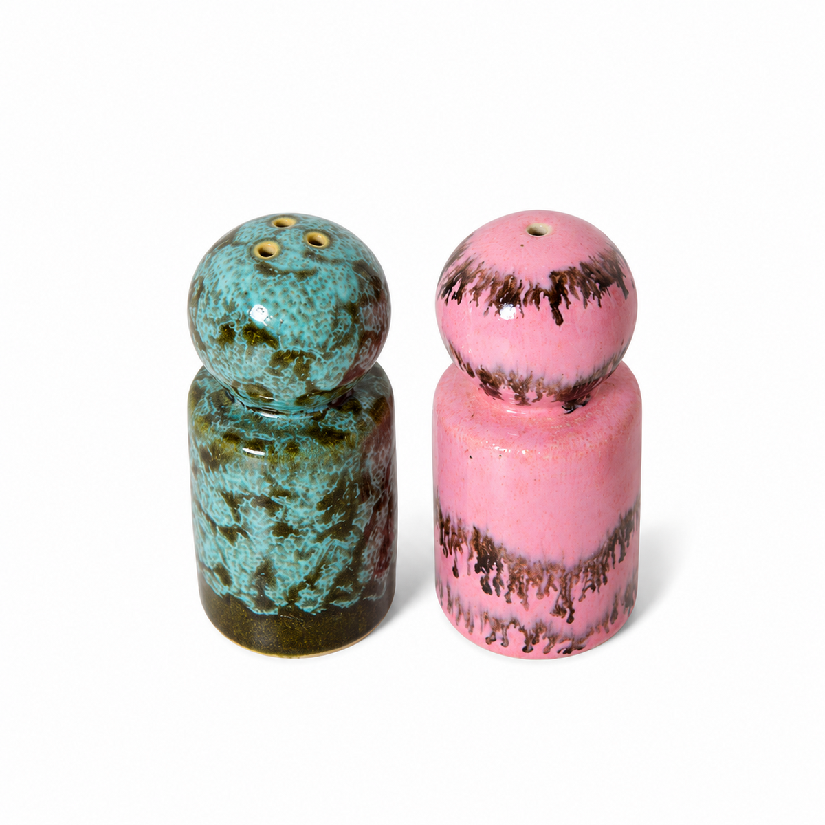 70´s ceramics, - Salero y Pimentero - Barroco
