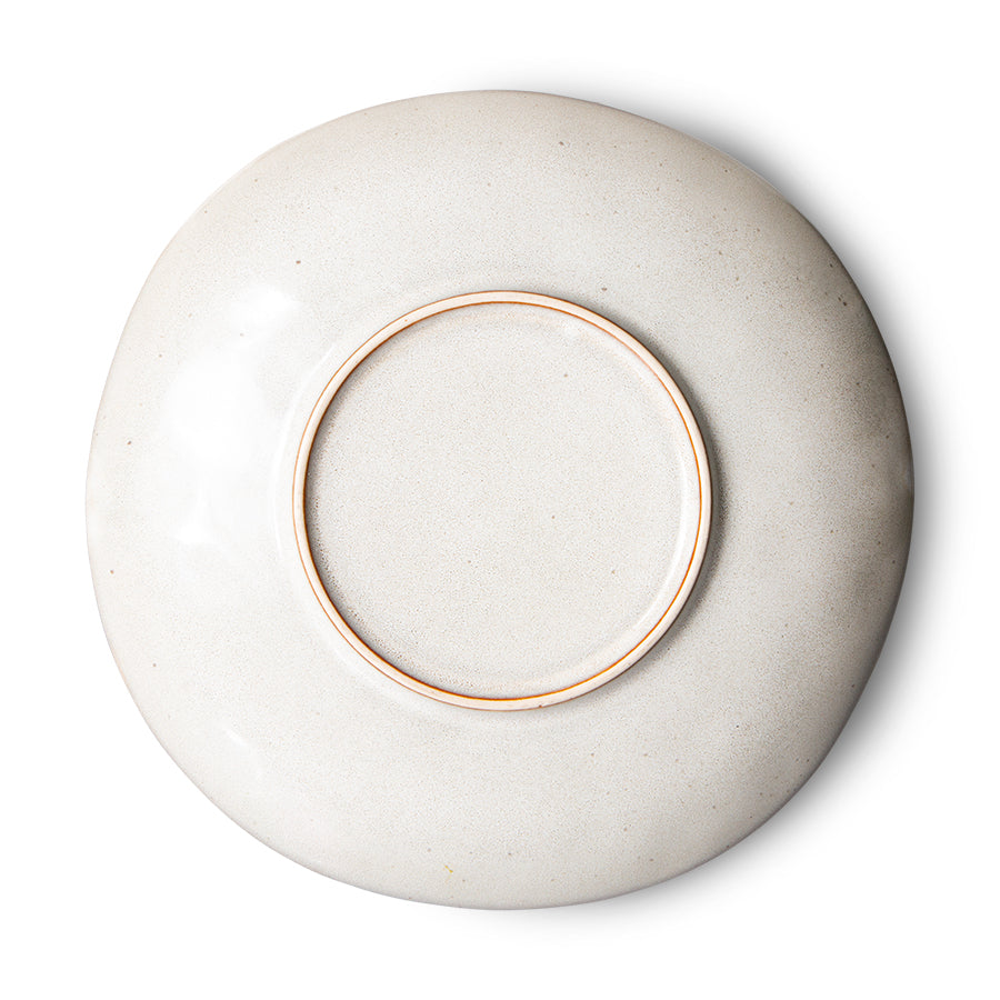 70s ceramics: Set de platos "Mist" (juego de 2 unidades)