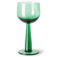 Colección Esmeraldas: copa de vino alta "Verde helecho" (juego de 4 unidades)