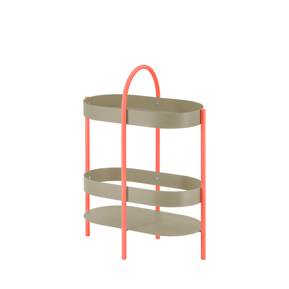 Mesa lateral Barbara 'coral'