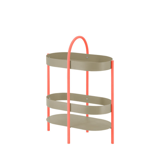 Mesa lateral Barbara 'coral'