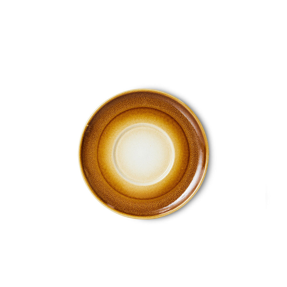 70s ceramics: Set de platos "Big Sur" (juego de 4 unidades)